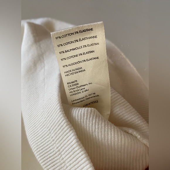 Maeve by Anthropologie One Shoulder Tank White Medium - Picture 8 of 12